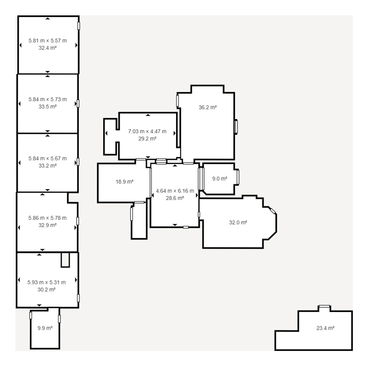 Original 2D Plan — Floor 1